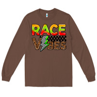 Chestnut race vibes Long Sleeve Tee - AdoDesignShop