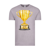 Vintage Zinc throphy cup Vintage Tee - FaDigitalArtStudio