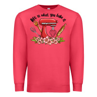 Cardinal life is what you bake it Premium Sweatshirt - MaliasSmallBusiness