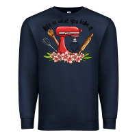 Navy life is what you bake it Premium Sweatshirt - MaliasSmallBusiness
