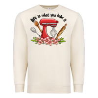 Sandshell life is what you bake it Premium Sweatshirt - MaliasSmallBusiness