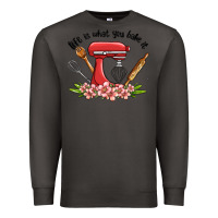 Smoke life is what you bake it Premium Sweatshirt - MaliasSmallBusiness