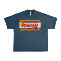 Midnight Navy american honey sunflower license plate Urban Heavy Tee - HRA Design Shop