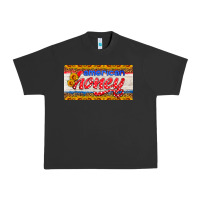 Pigment Black american honey sunflower license plate Urban Heavy Tee - HRA Design Shop