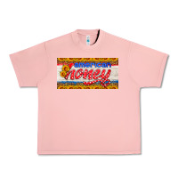 Salmon american honey sunflower license plate Urban Heavy Tee - HRA Design Shop