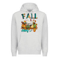 Fall Vibes Chicken Premium Hoodie | Teevron