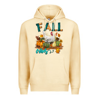 Pina Colada Fall Vibes Chicken Premium Hoodie - LillyAllenDesigns