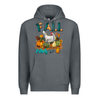 Rock Fall Vibes Chicken Premium Hoodie - LillyAllenDesigns