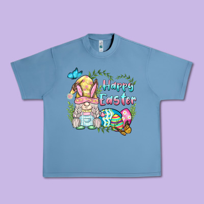 Happy Easter Bunny Gnome Urban Heavy Tee Designed By Barkaloodesign