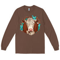 Chestnut hareford leopard gemstone Long Sleeve Tee - JahusDesignShop