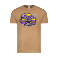 Vintage Camel halloween rainbow Vintage Tee - CowhideDigitalArt