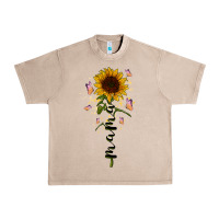 French Oak mama sunflower Urban Heavy Tee - RacoonDesign