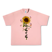 Salmon mama sunflower Urban Heavy Tee - RacoonDesign