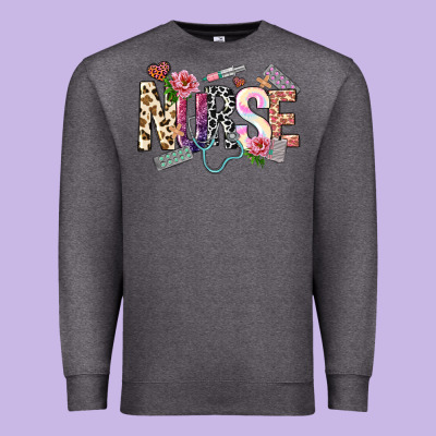 Nurse Premium Sweatshirt Designed By Nancycooperartshop