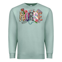 Seafoam nurse Premium Sweatshirt - NancyCooperArtShop