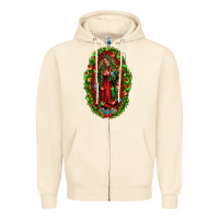 Our Lady Of Guadalupe Christmas Zipper Hoodie | Teevron