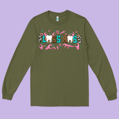 Floss Boss Long Sleeve Tee Designed By Adodesignshop