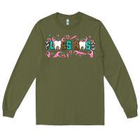 Army Green floss boss Long Sleeve Tee - AdoDesignShop