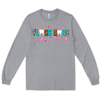 Heather Grey floss boss Long Sleeve Tee - AdoDesignShop