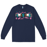 Navy floss boss Long Sleeve Tee - AdoDesignShop