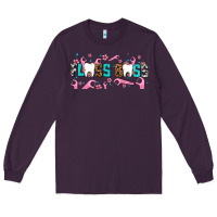 Plum floss boss Long Sleeve Tee - AdoDesignShop
