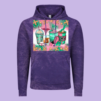 Certified Medical Assistant Coffee Cups Vintage Hoodie Designed By Zillion Design Studio
