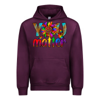 Mauve Wine LGBTQ+ you matter with leopard Urban Hoodie - NancyCooperArtShop