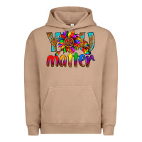 Pigment Burro LGBTQ+ you matter with leopard Urban Hoodie - NancyCooperArtShop