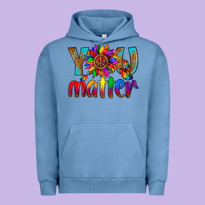 Lgbtq+ You Matter With Leopard Urban Hoodie Designed By Nancycooperartshop