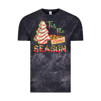 Cloud Black tis the season Vintage Tee - FaDigitalArtStudio