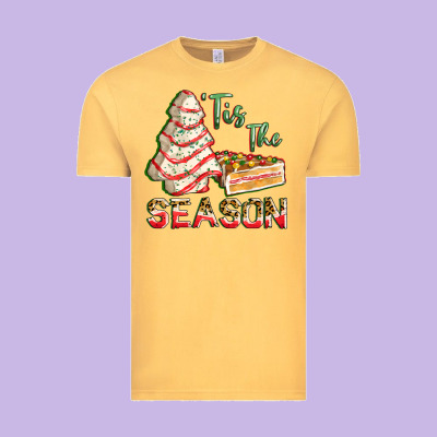 Tis The Season Vintage Tee Designed By Fadigitalartstudio