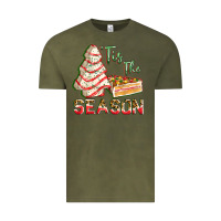 Vintage Olive tis the season Vintage Tee - FaDigitalArtStudio
