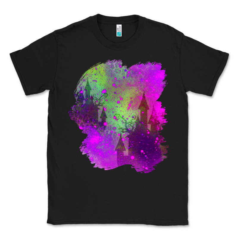 Castle Halloween Patch Classic Tee by BundleAndBundleShop | Teevron