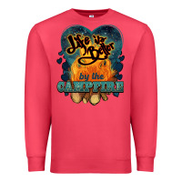 Cardinal life is better by the campfire Premium Sweatshirt - NancyCooperArtShop