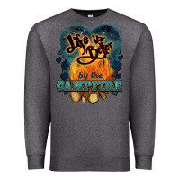 Charcoal Heather life is better by the campfire Premium Sweatshirt - NancyCooperArtShop