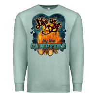 Seafoam life is better by the campfire Premium Sweatshirt - NancyCooperArtShop
