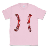 Bubblegum Pink ball stitch Classic Tee - AdoDesignShop