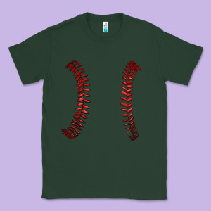 Ball Stitch Classic Tee Designed By Adodesignshop