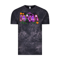 Cloud Black halloween mama Vintage Tee - AdoDesignShop