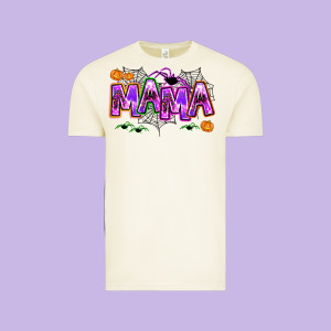 Halloween Mama Vintage Tee Designed By Adodesignshop