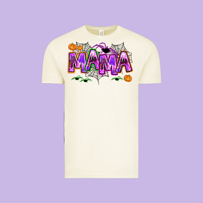 Halloween Mama Vintage Tee Designed By Adodesignshop