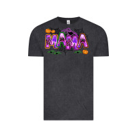 Vintage Black halloween mama Vintage Tee - AdoDesignShop