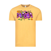 Vintage Mustard halloween mama Vintage Tee - AdoDesignShop
