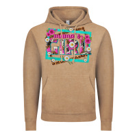 Vintage Coffee mamas girl Vintage Hoodie - texasbilliewilder