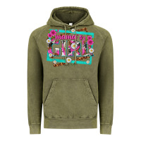 Vintage Olive mamas girl Vintage Hoodie - texasbilliewilder