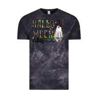 Cloud Black halloween vibes Vintage Tee - CowhideDigitalArt