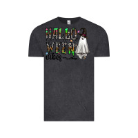 Vintage Black halloween vibes Vintage Tee - CowhideDigitalArt