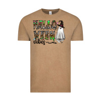 Vintage Coffee halloween vibes Vintage Tee - CowhideDigitalArt