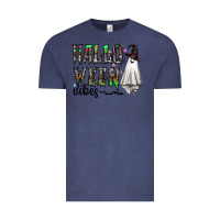 Vintage Denim halloween vibes Vintage Tee - CowhideDigitalArt
