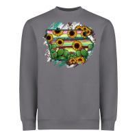 Storm Iowa State Map Heavyweight Sweatshirt - RanaPortraitStore